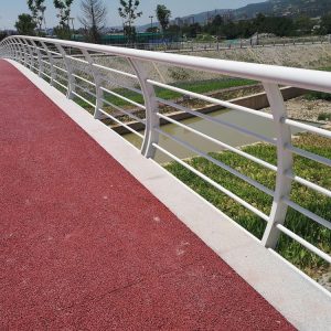 Hunka Bridge guardrail